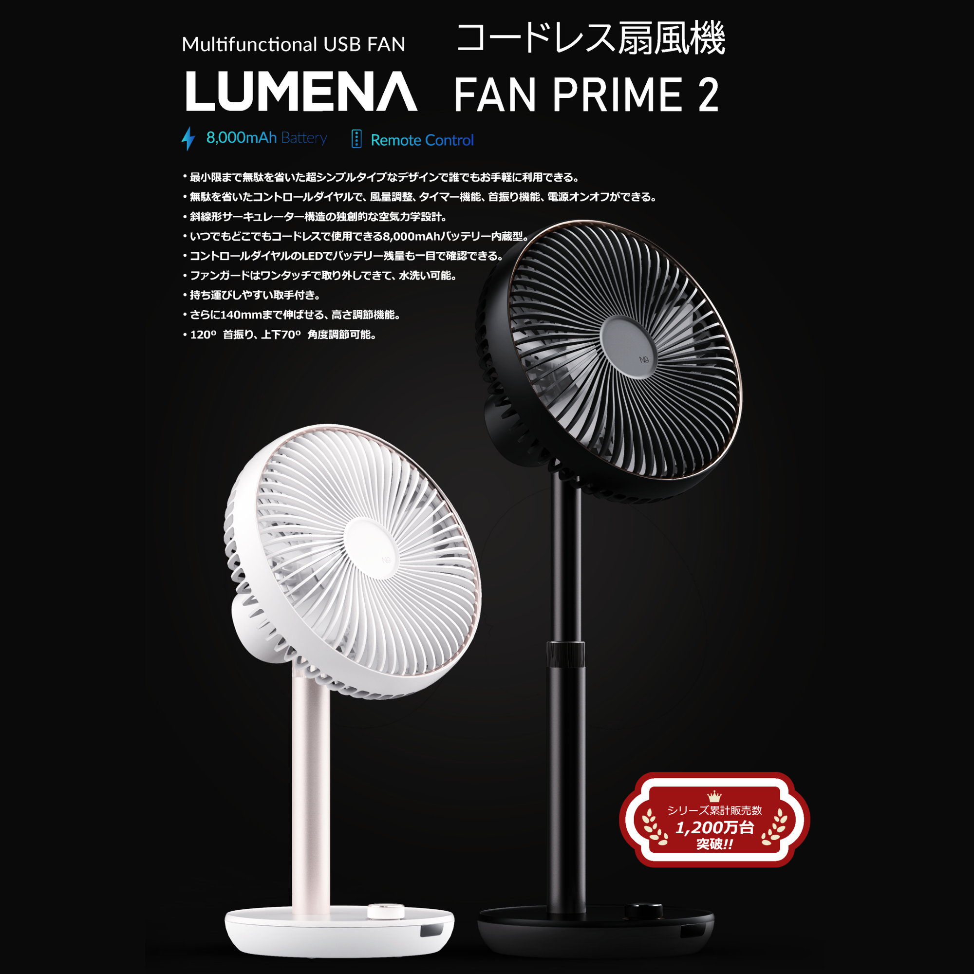 LUMENA FAN PRIME2 | LUMENA公式webストア – 株式会社ルーメナー LUMENA FAN PRIME2 | LUMENA公式webストア – 株式会社ルーメナー