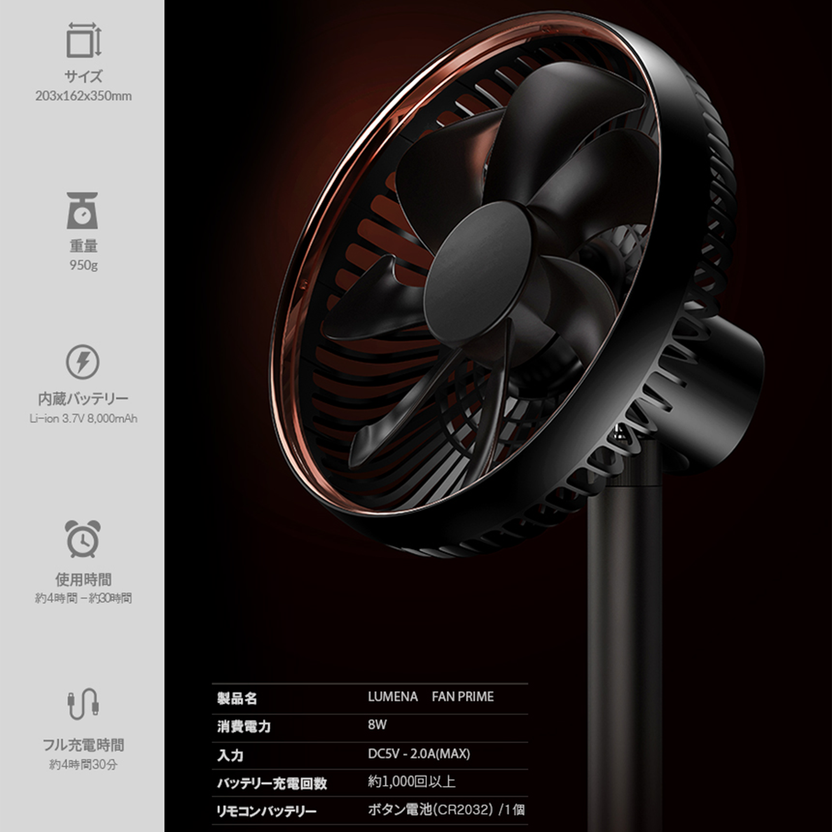 LUMENA FAN PRIME2 | LUMENA公式webストア – 株式会社ルーメナー